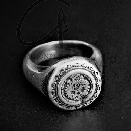 GOTI 925 silver ring Italy traditional handmade GT-AN527-0